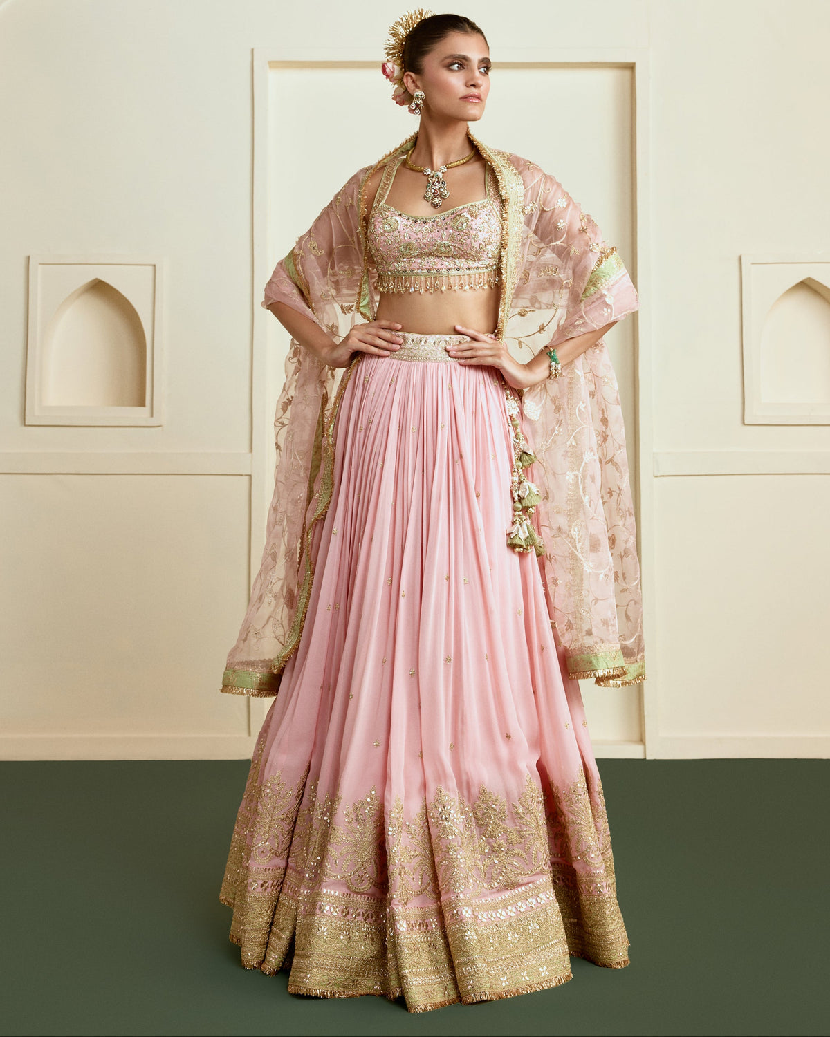 Zivaara lehenga Set