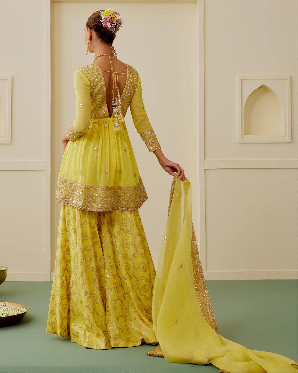 Rukhsaar Peplum Set