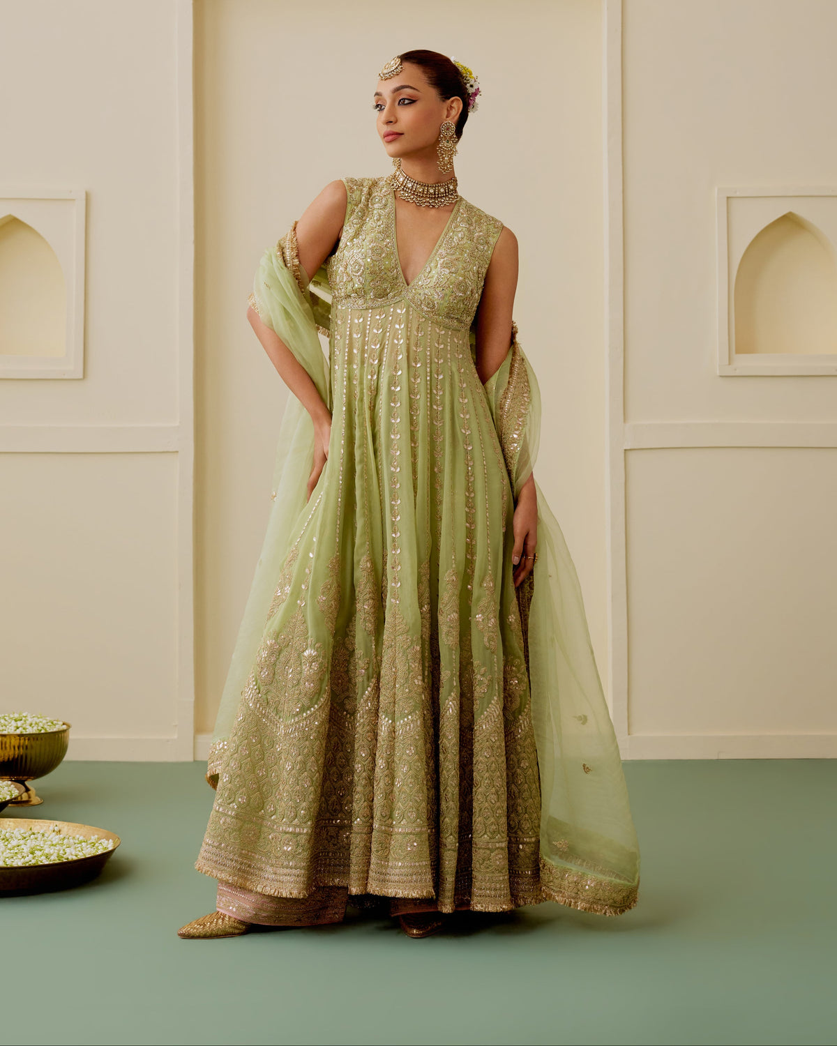 Adaa Anarkali Set