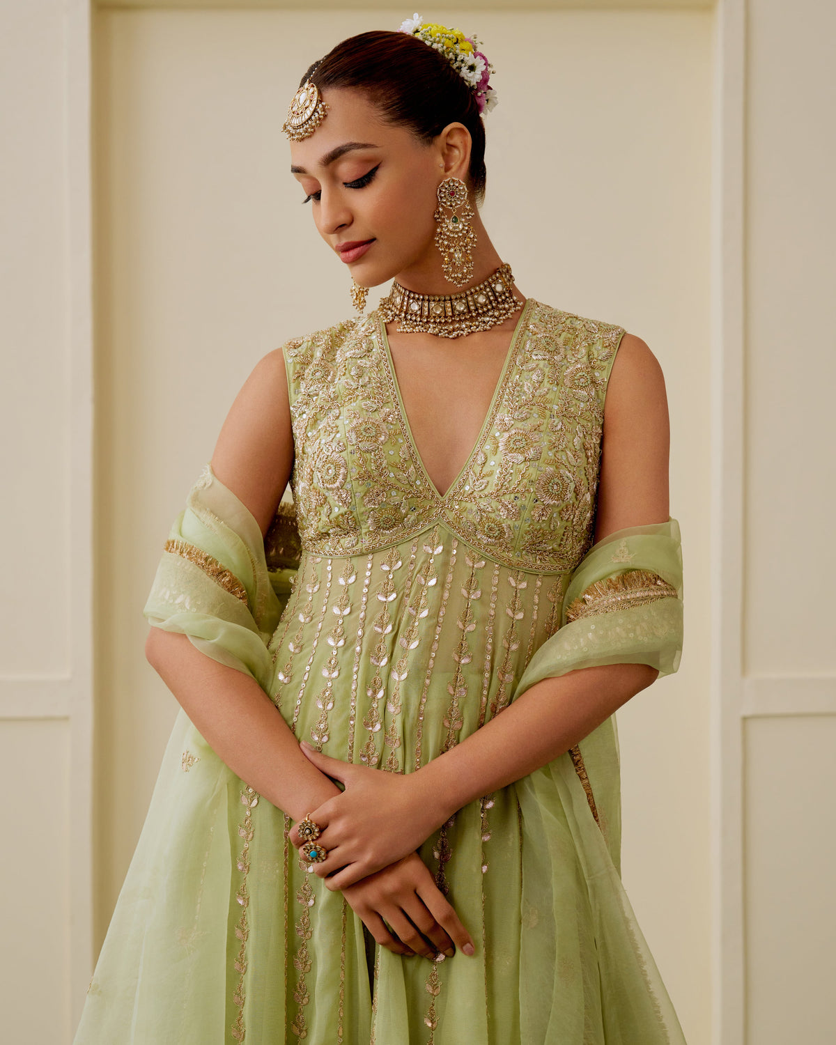 Adaa Anarkali Set