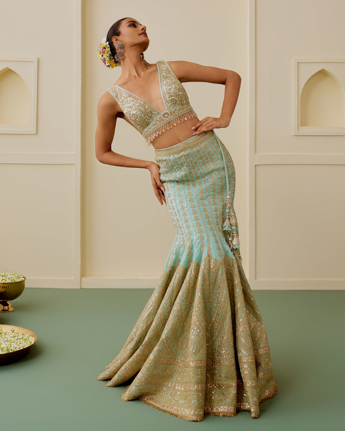 Saaz Lehenga Set