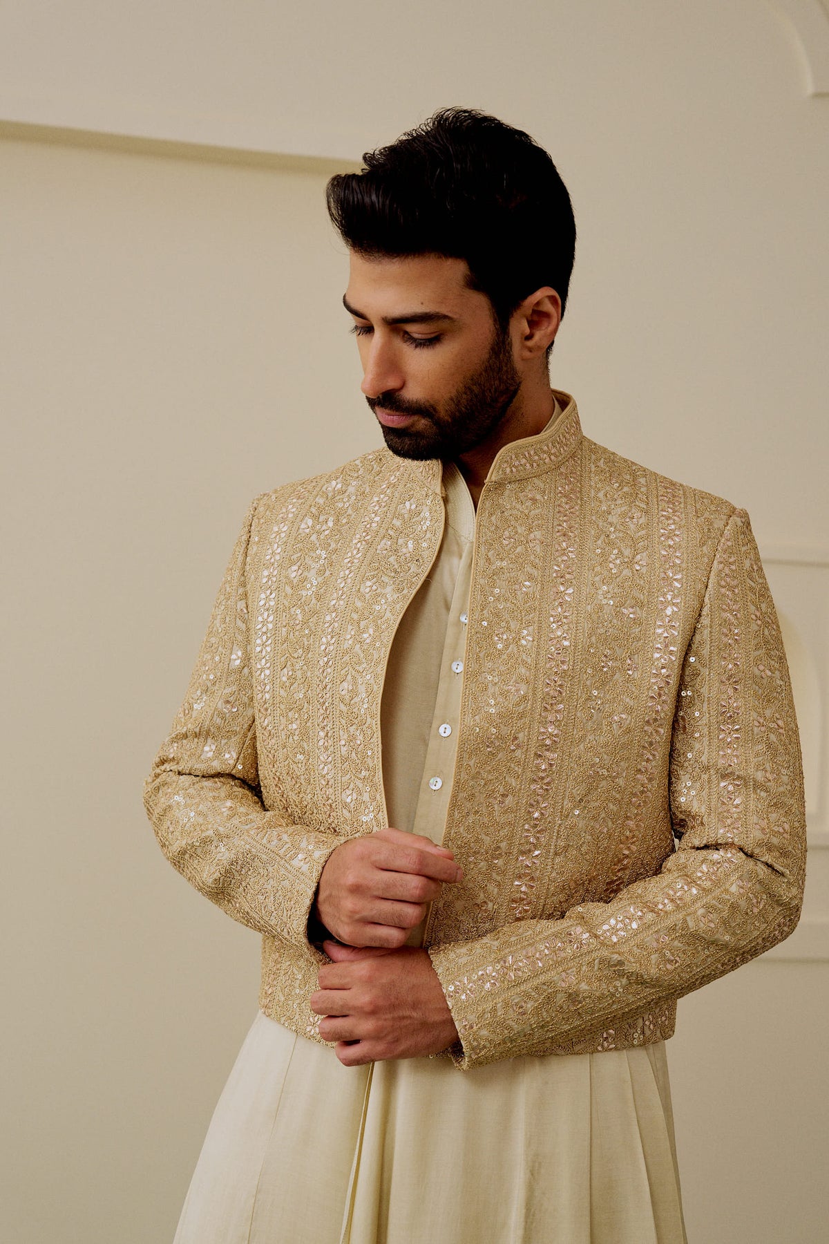 Varun Jacket Bandi Set
