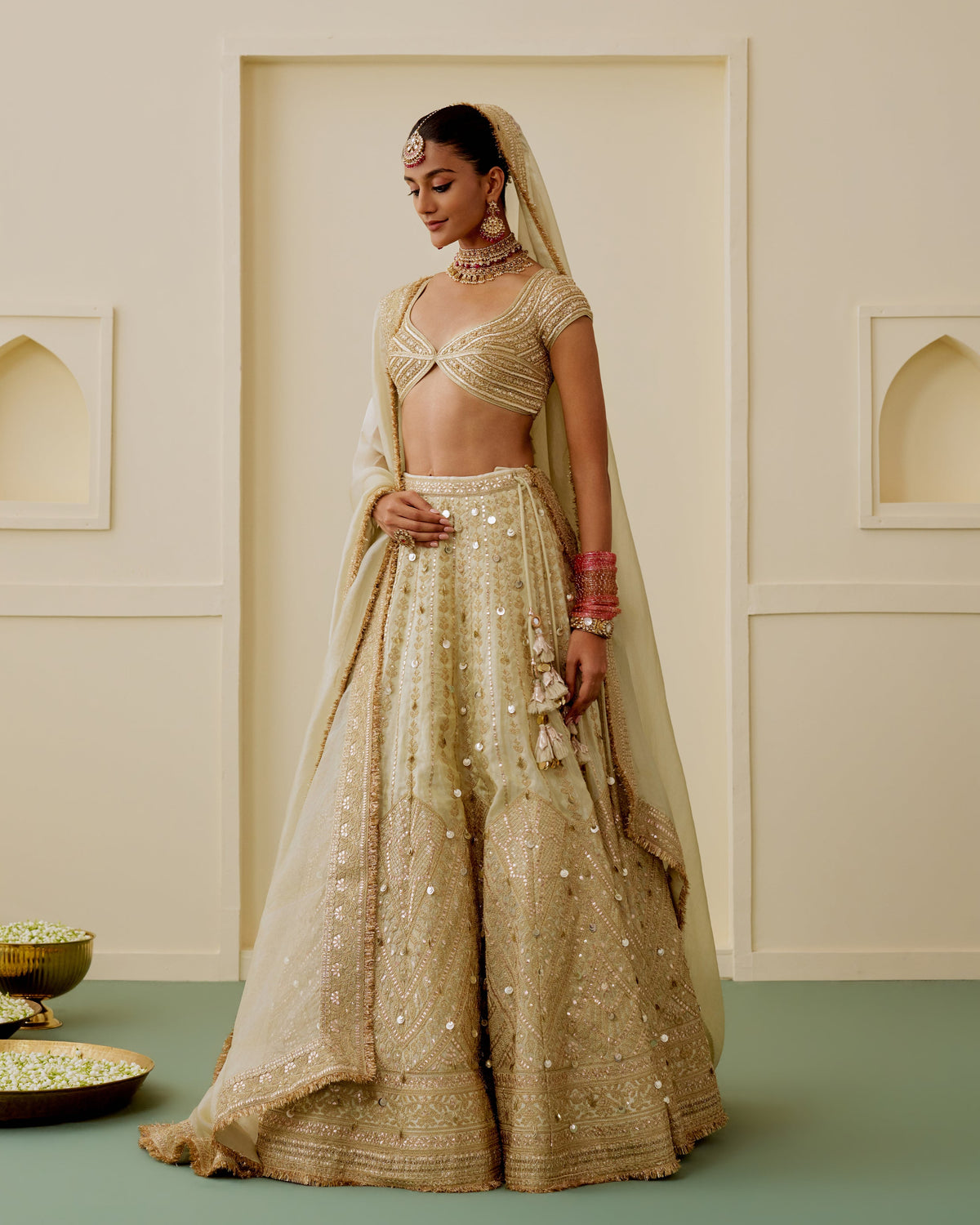 Rakulpreet in Khwaab Lehenga Set