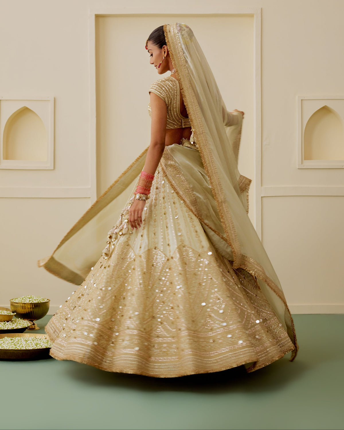 Rakulpreet in Khwaab Lehenga Set