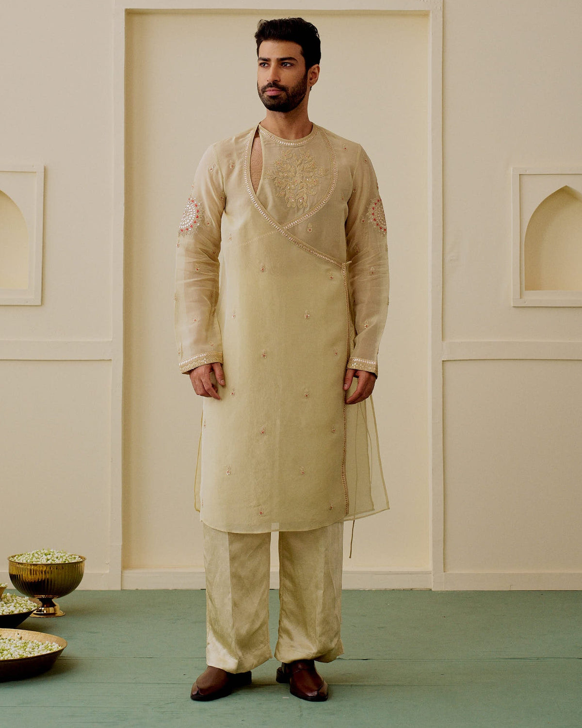 Archit Angrakha Kurta Set