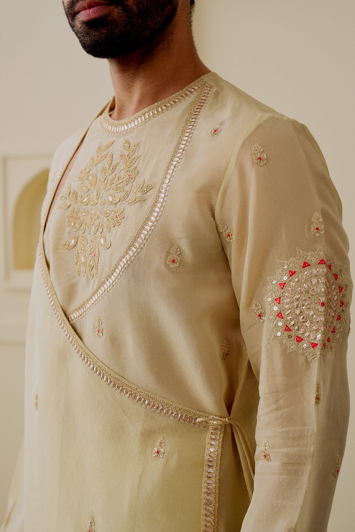 Archit Angrakha Kurta Set
