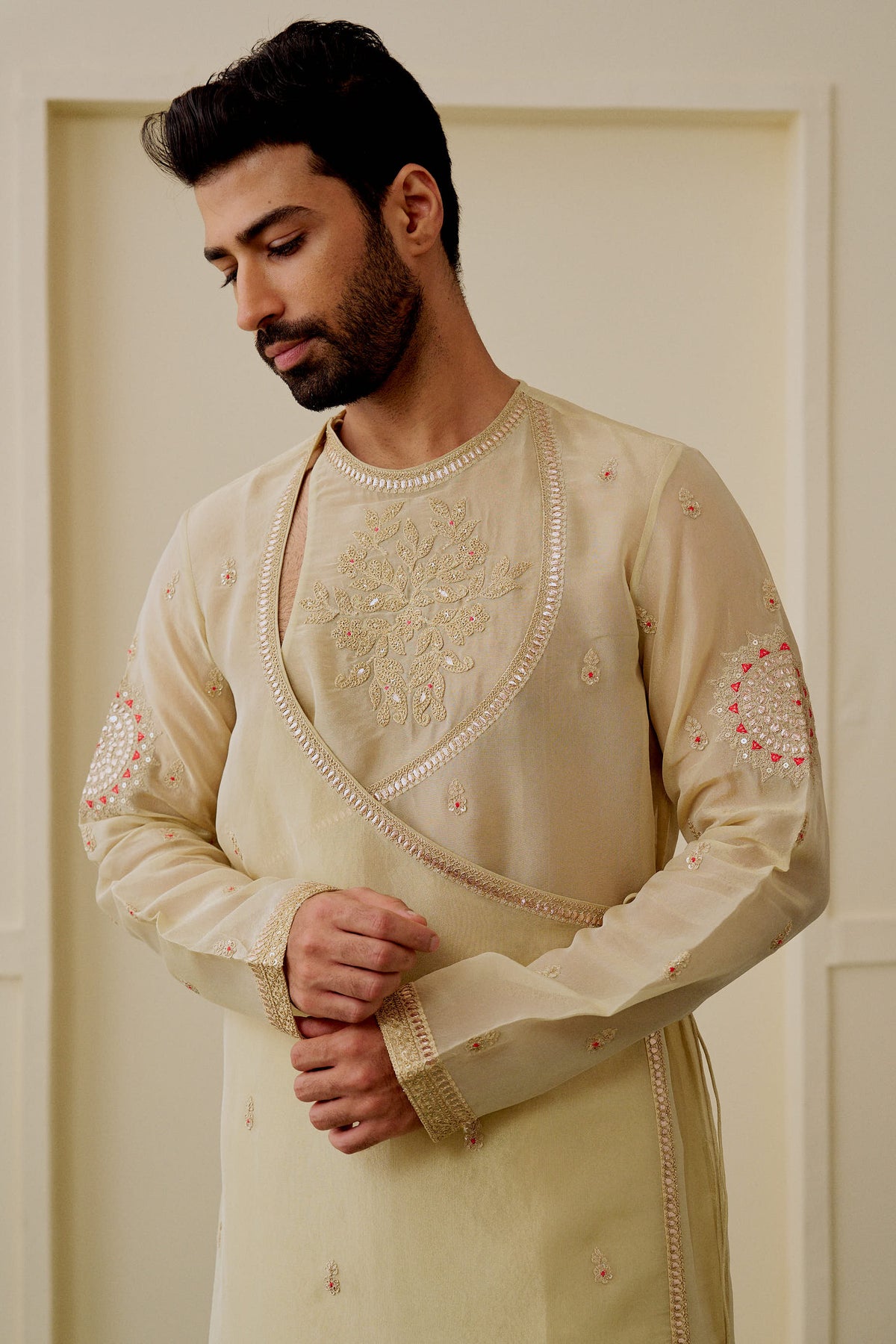 Archit Angrakha Kurta Set