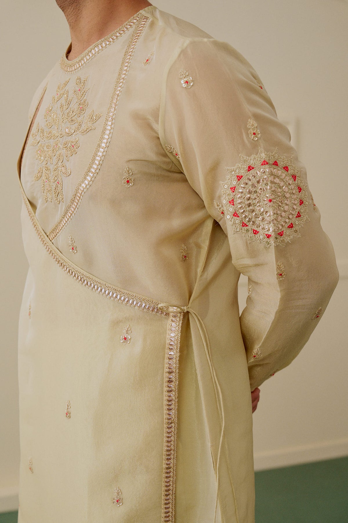 Archit Angrakha Kurta Set