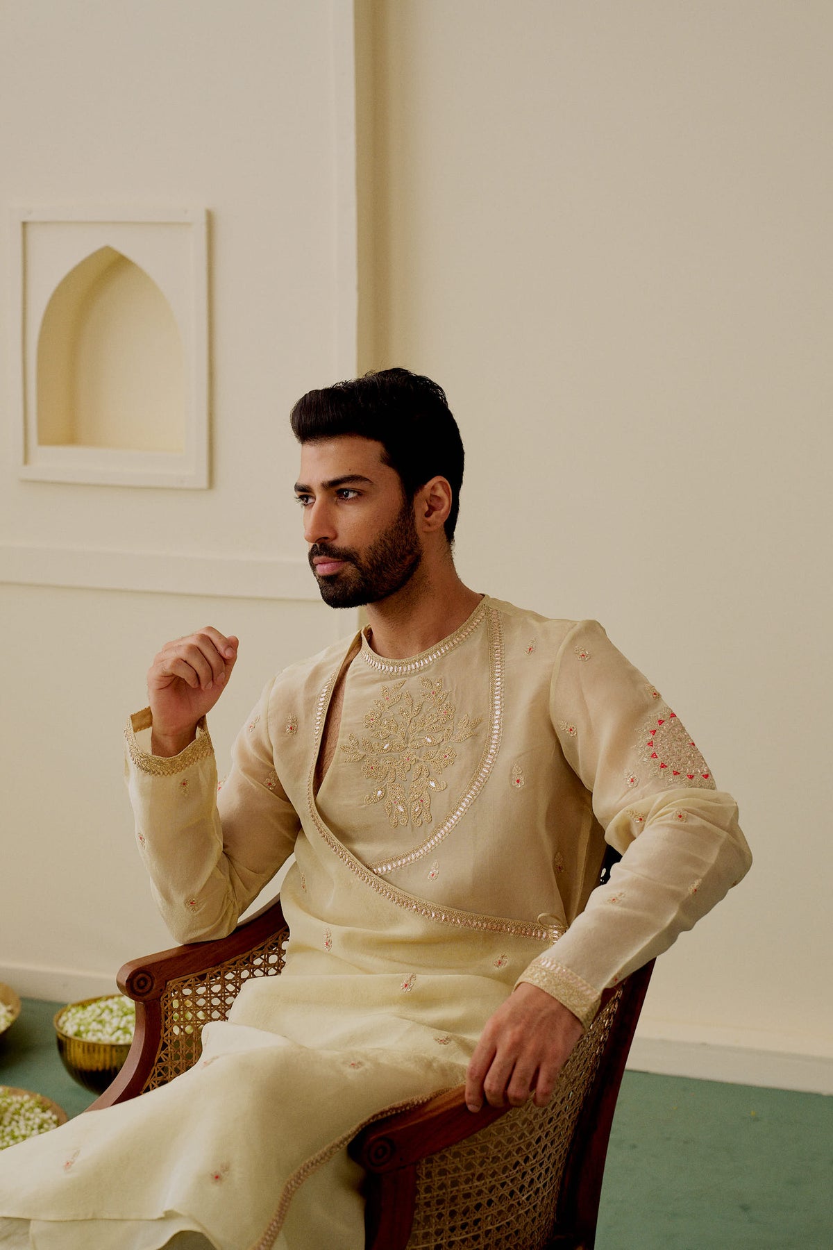 Archit Angrakha Kurta Set