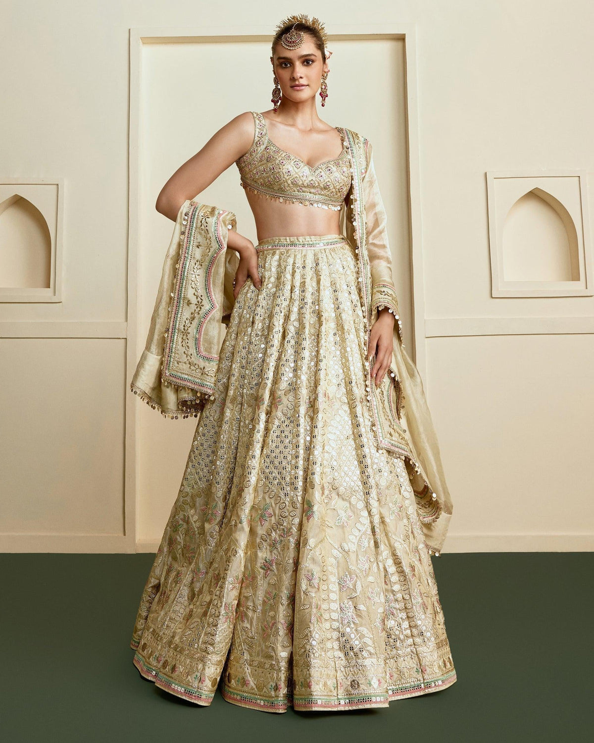 Amyra in Haniya Lehenga Set