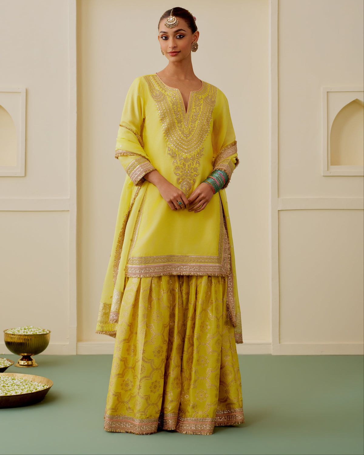 Ameena Sharara Set