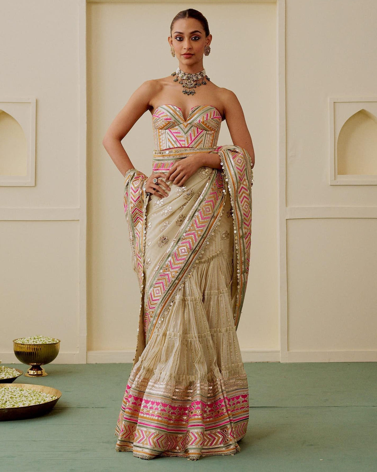 Sreeleela  in Zehn Saree Set