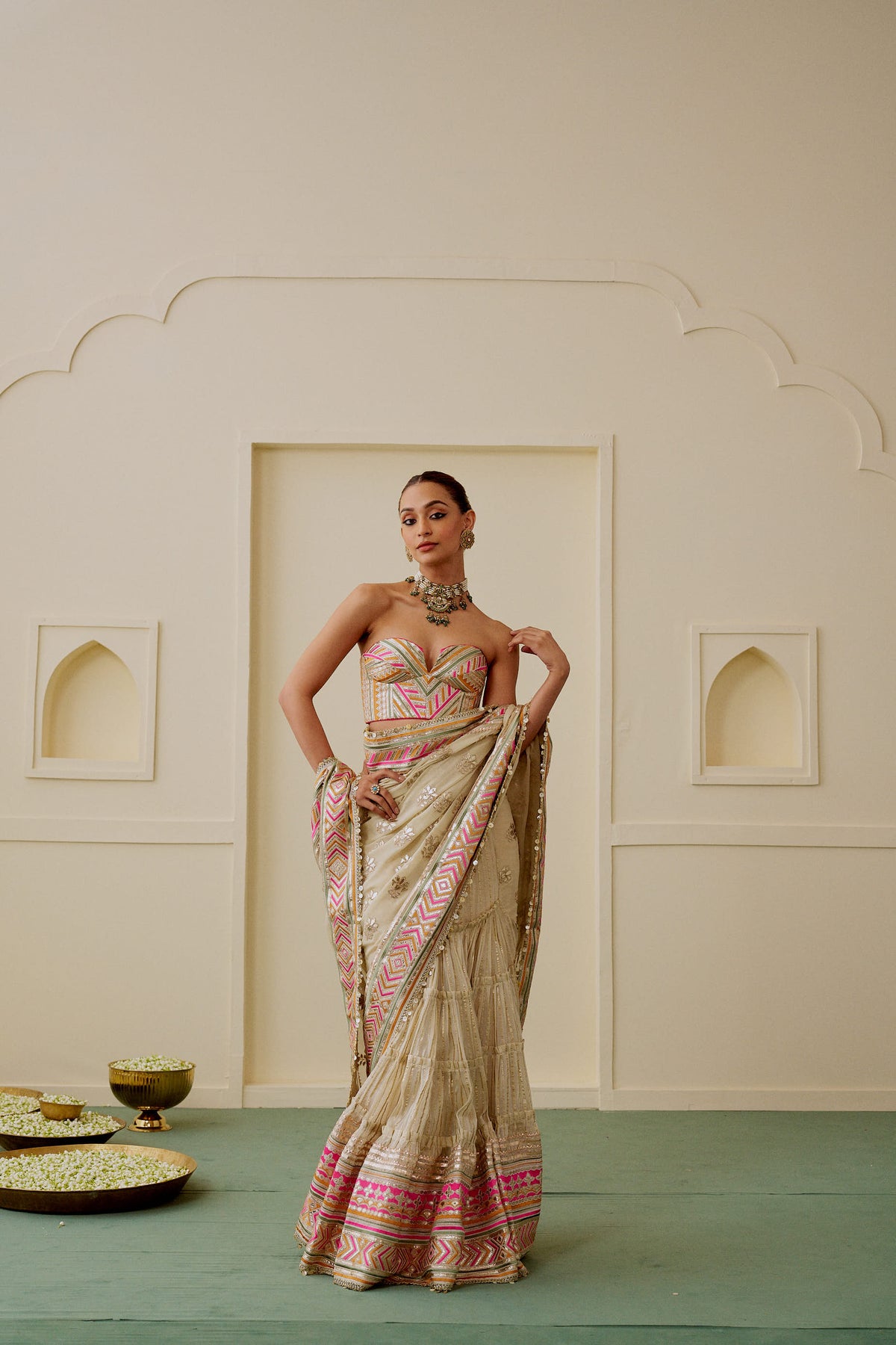 Sreeleela  in Zehn Saree Set