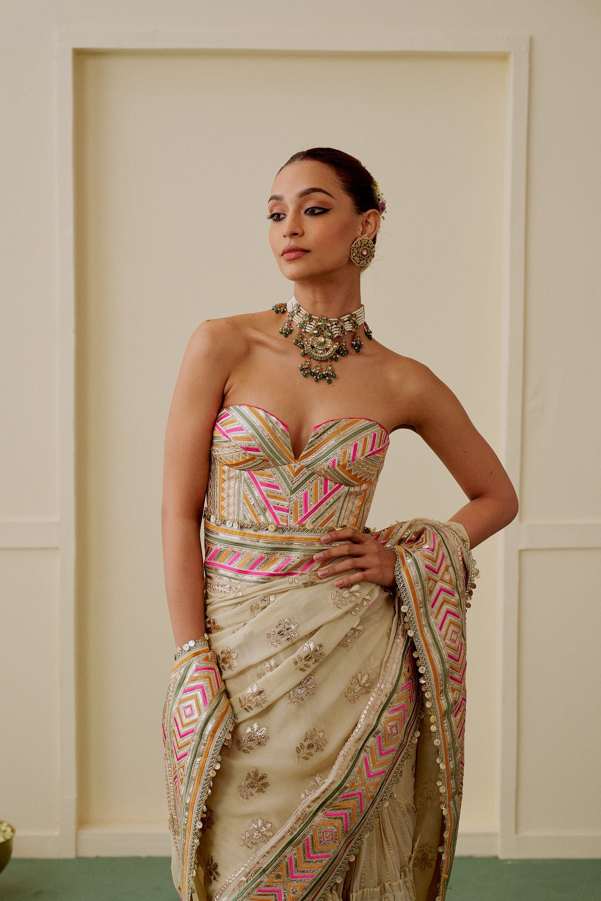 Sreeleela  in Zehn Saree Set