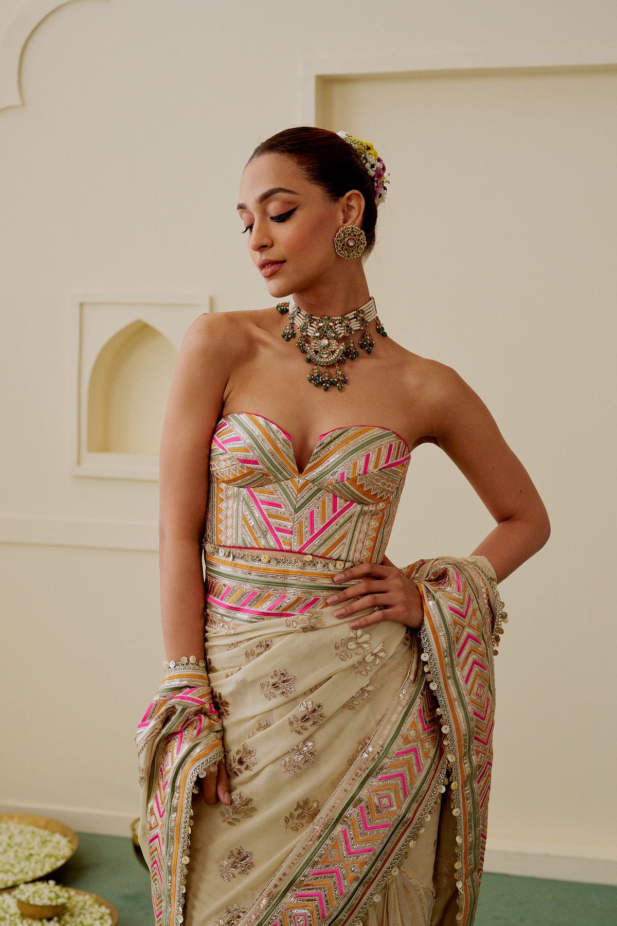 Sreeleela  in Zehn Saree Set