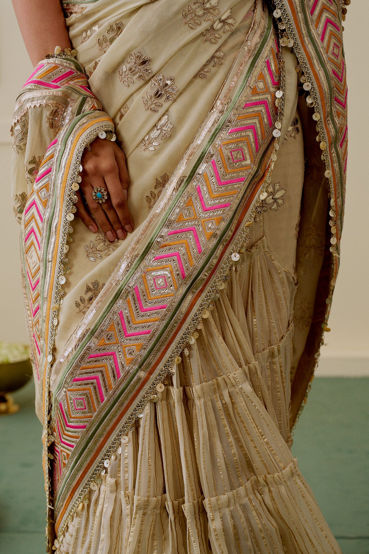 Sreeleela  in Zehn Saree Set