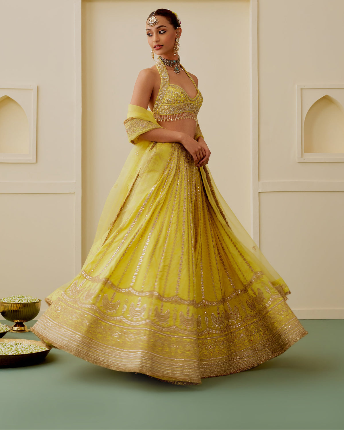 Sitaara Lehnga Set -Neha Shetty