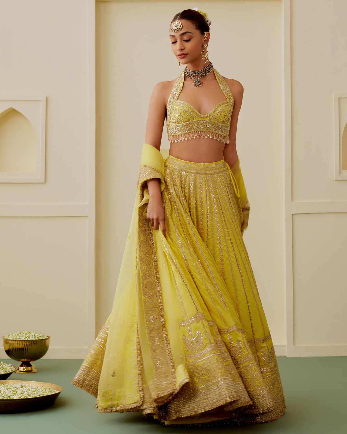 Sitaara Lehnga Set -Neha Shetty
