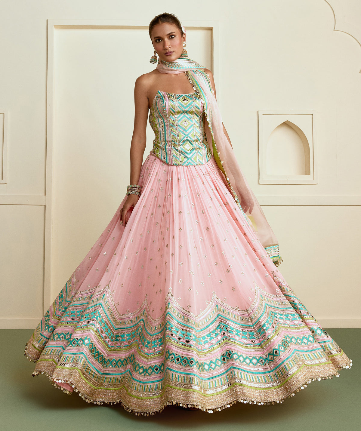 Nabeeha Lehenga Set