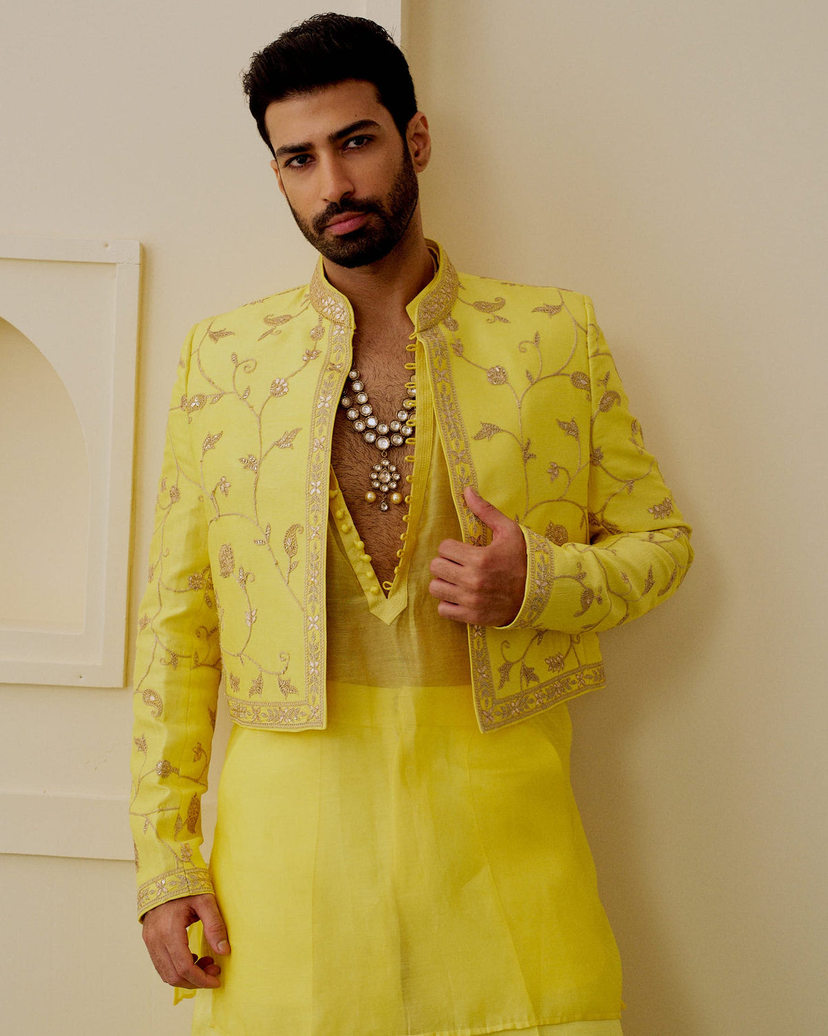 Manan Jacket Set