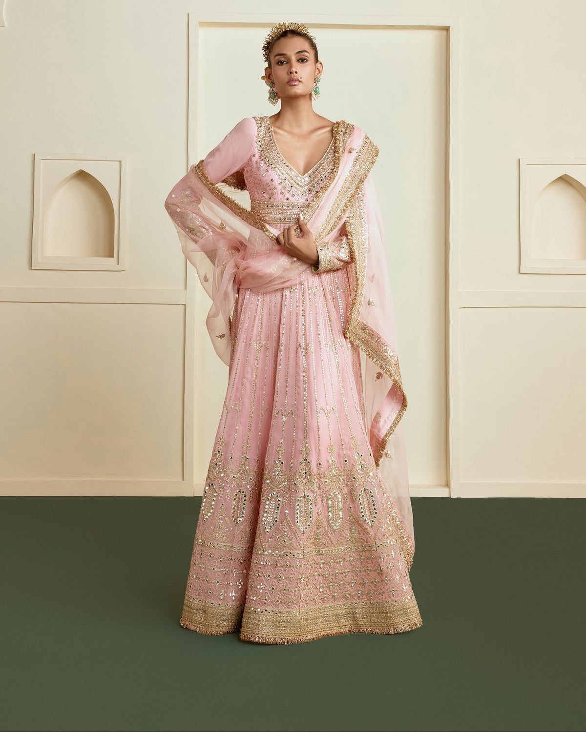 Gulnaaz Anarkali Set
