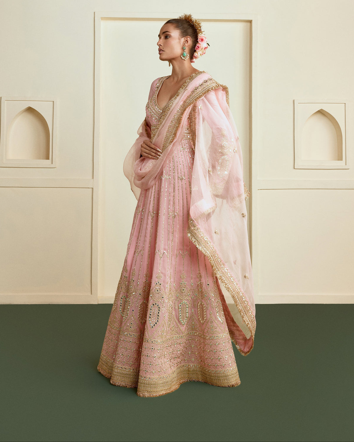 Gulnaaz Anarkali Set