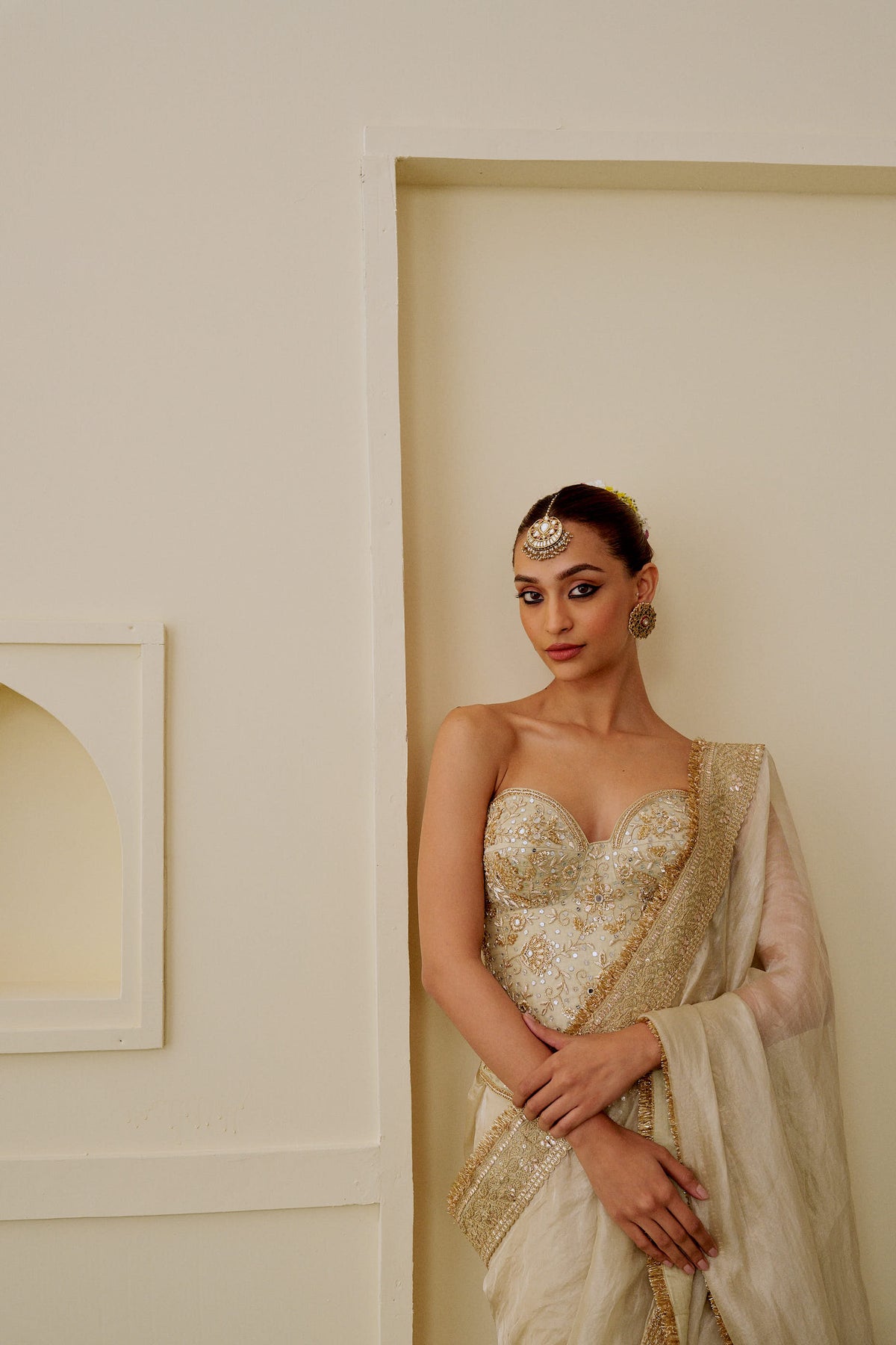 Zoya saree Set- Hebah Patel