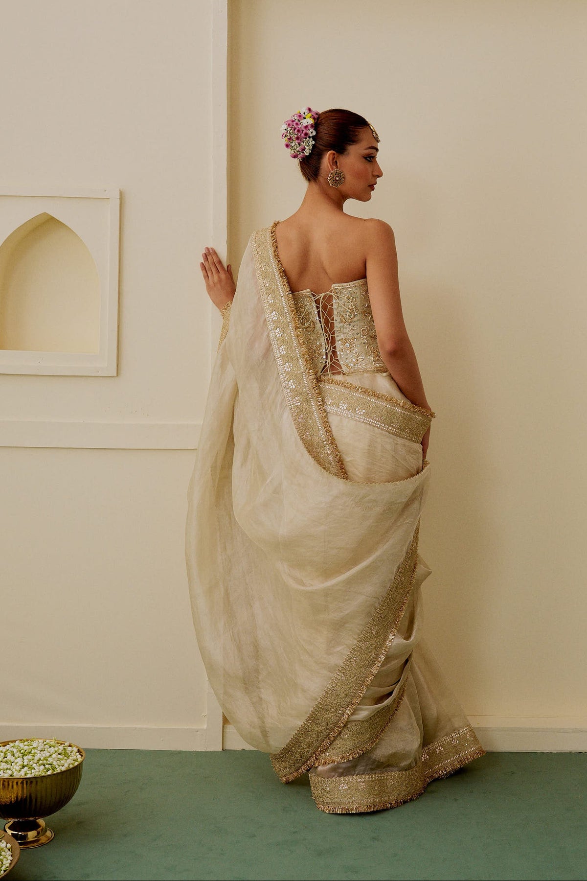 Zoya saree Set- Hebah Patel