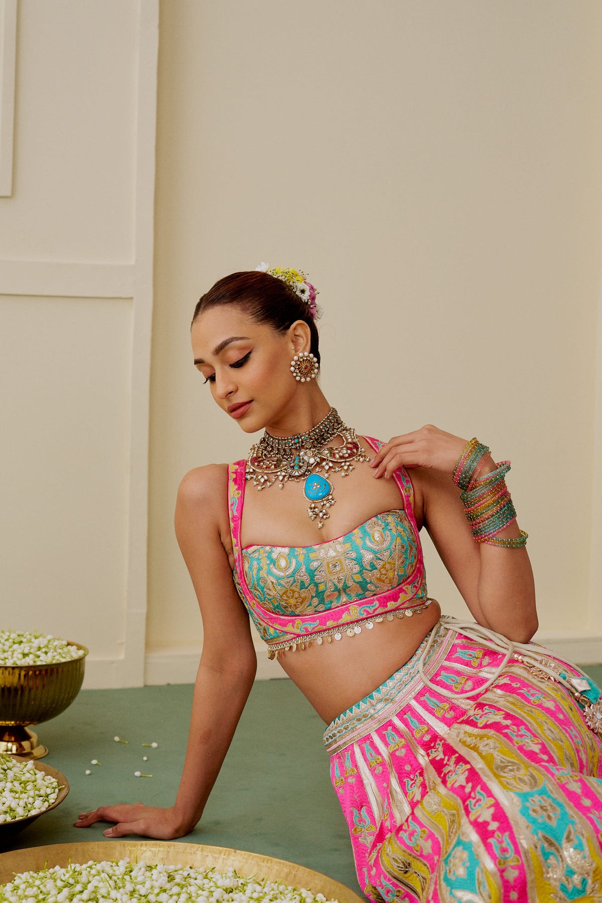 Radhika Madan in Zamaana Lehenga Set