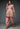 Kiara Short Peplum With Pink Dhoti Set- front view