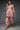 Kiara Short Peplum With Pink Dhoti Set- front view