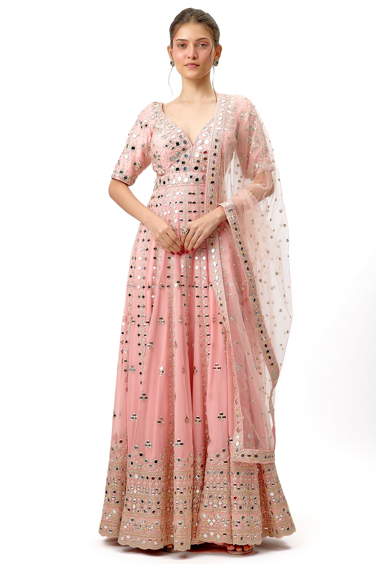 Aasmi Anarkali Set