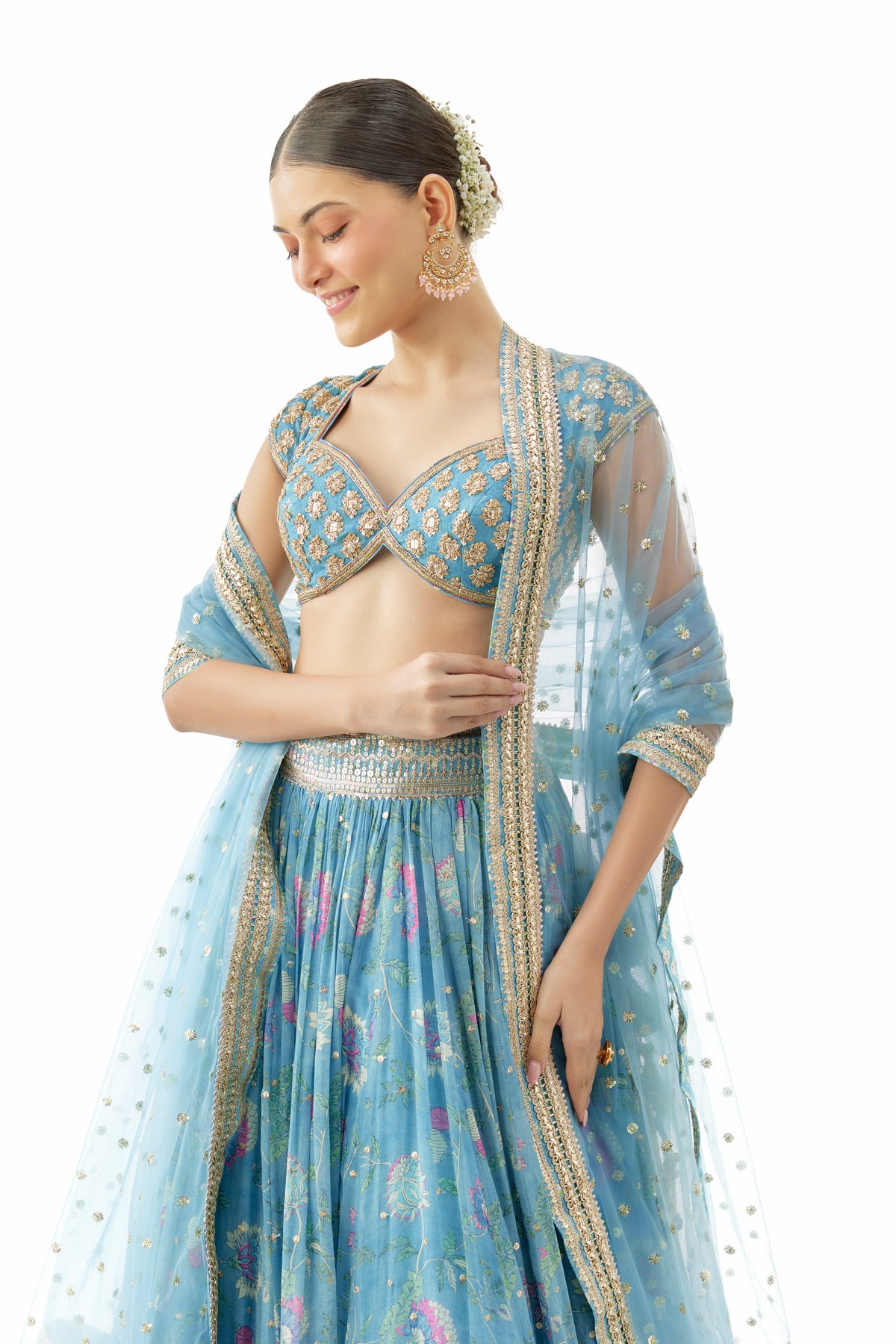 Zil Lehenga Set- Avneet Kaur