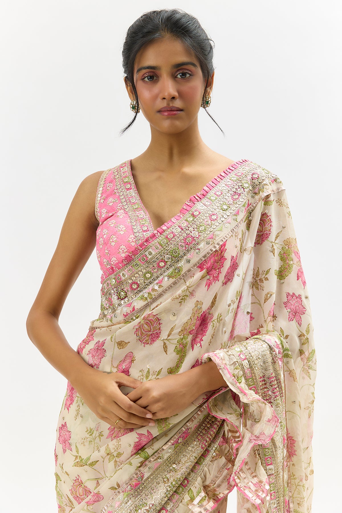 Aanchal Saree Set