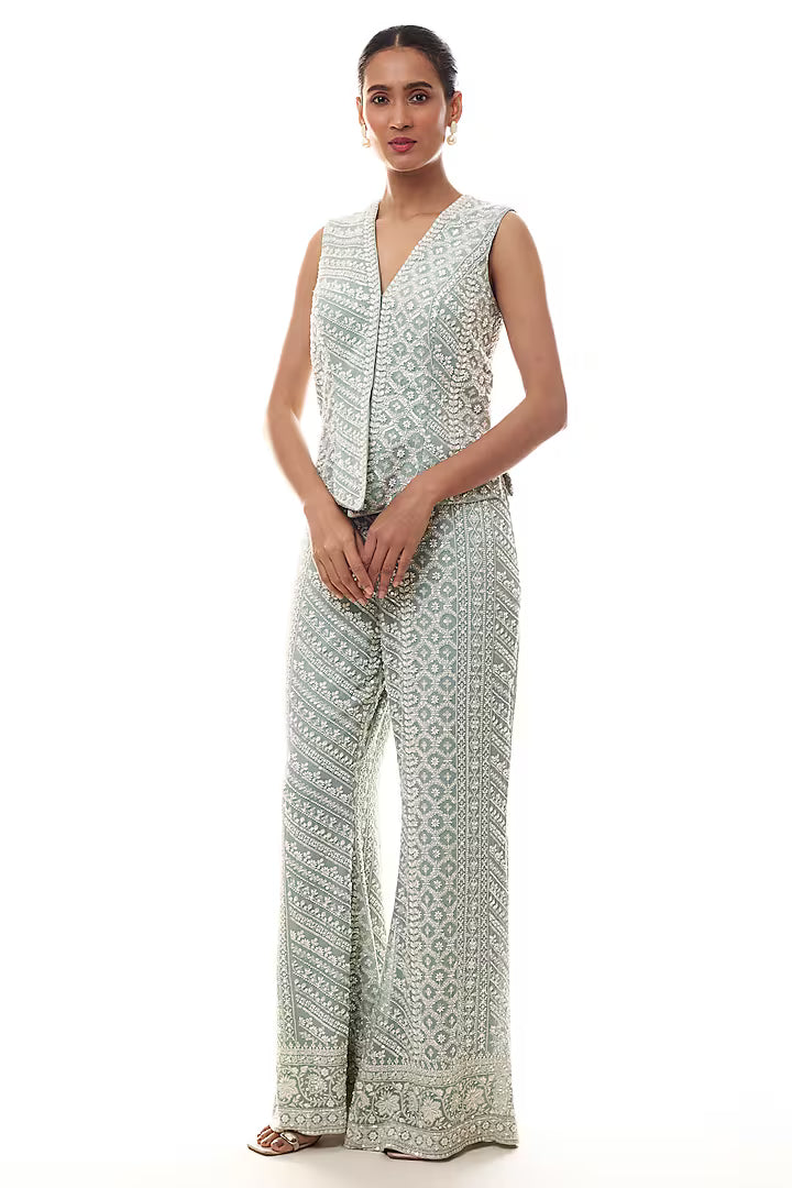 Ziva Vest Pant Set