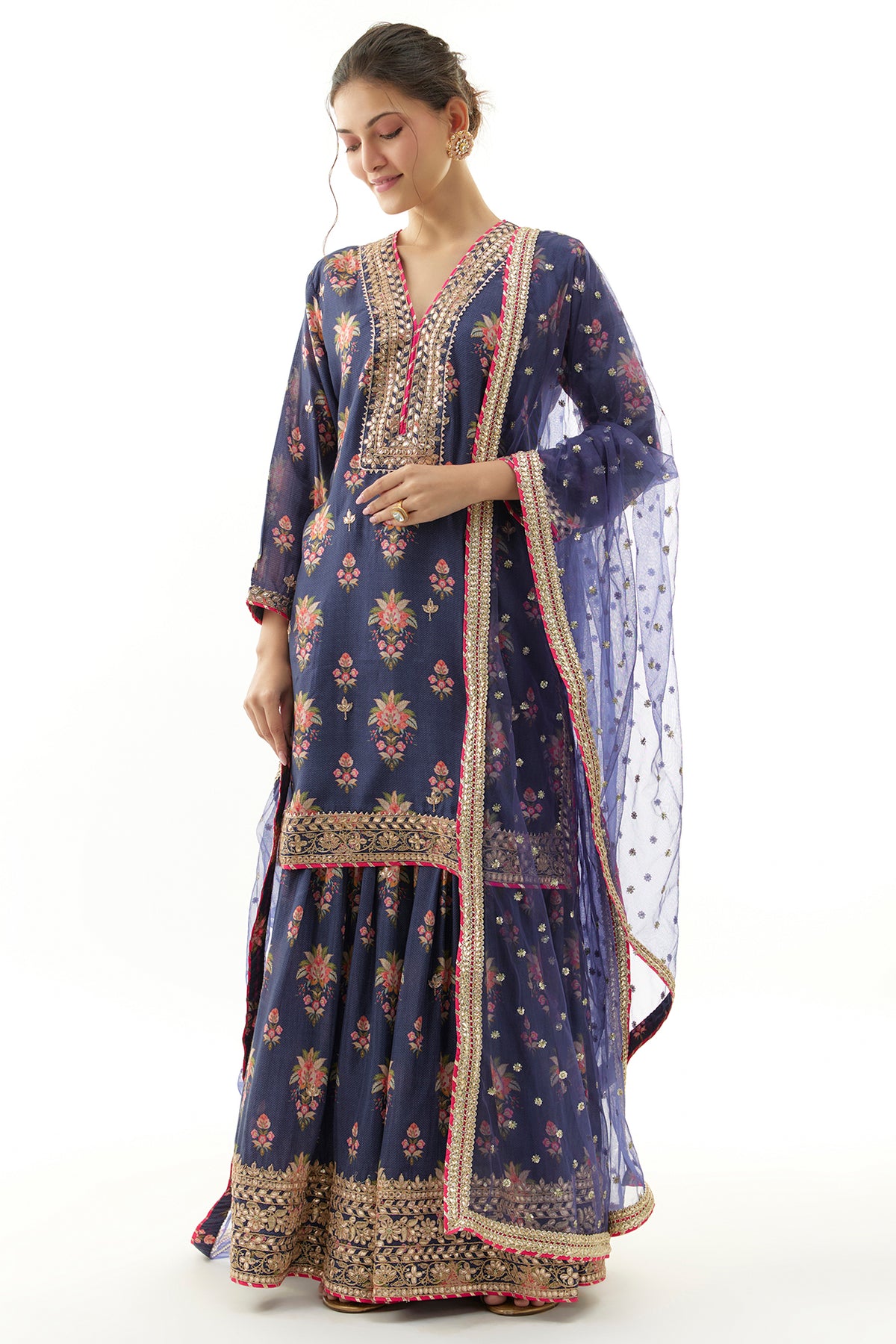 Sadhna Sharara Set
