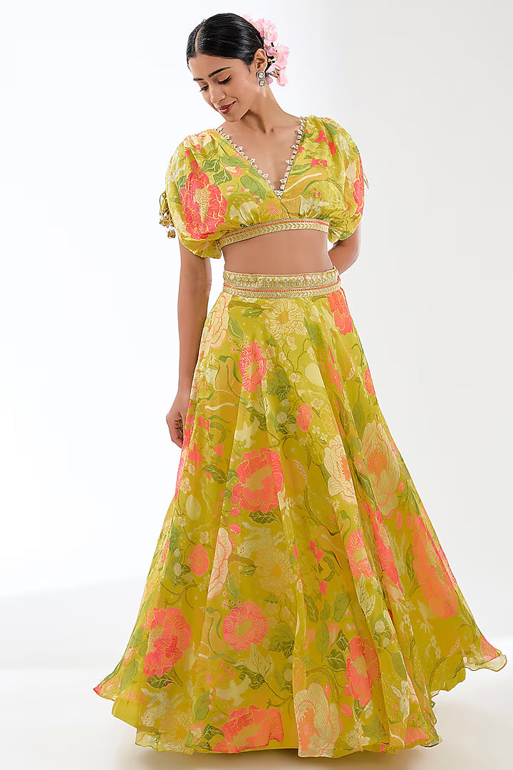 Tejal Victorian Skirt Set