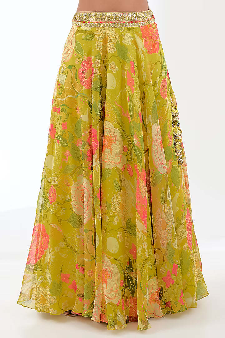 Tejal Victorian Skirt Set