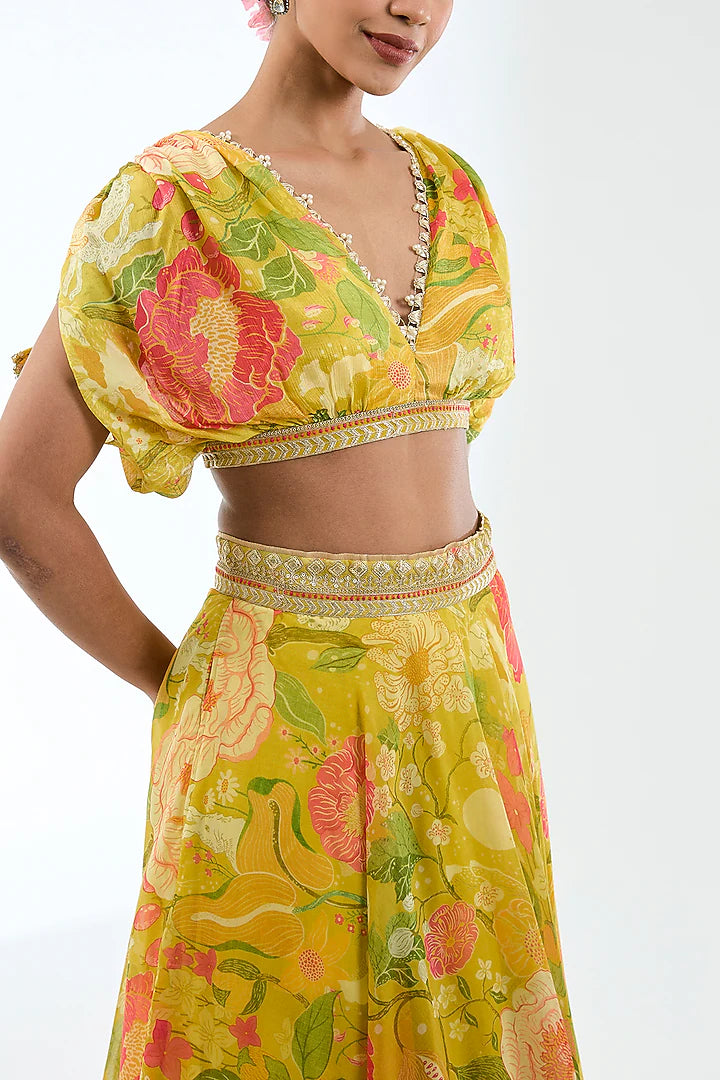 Tejal Victorian Skirt Set