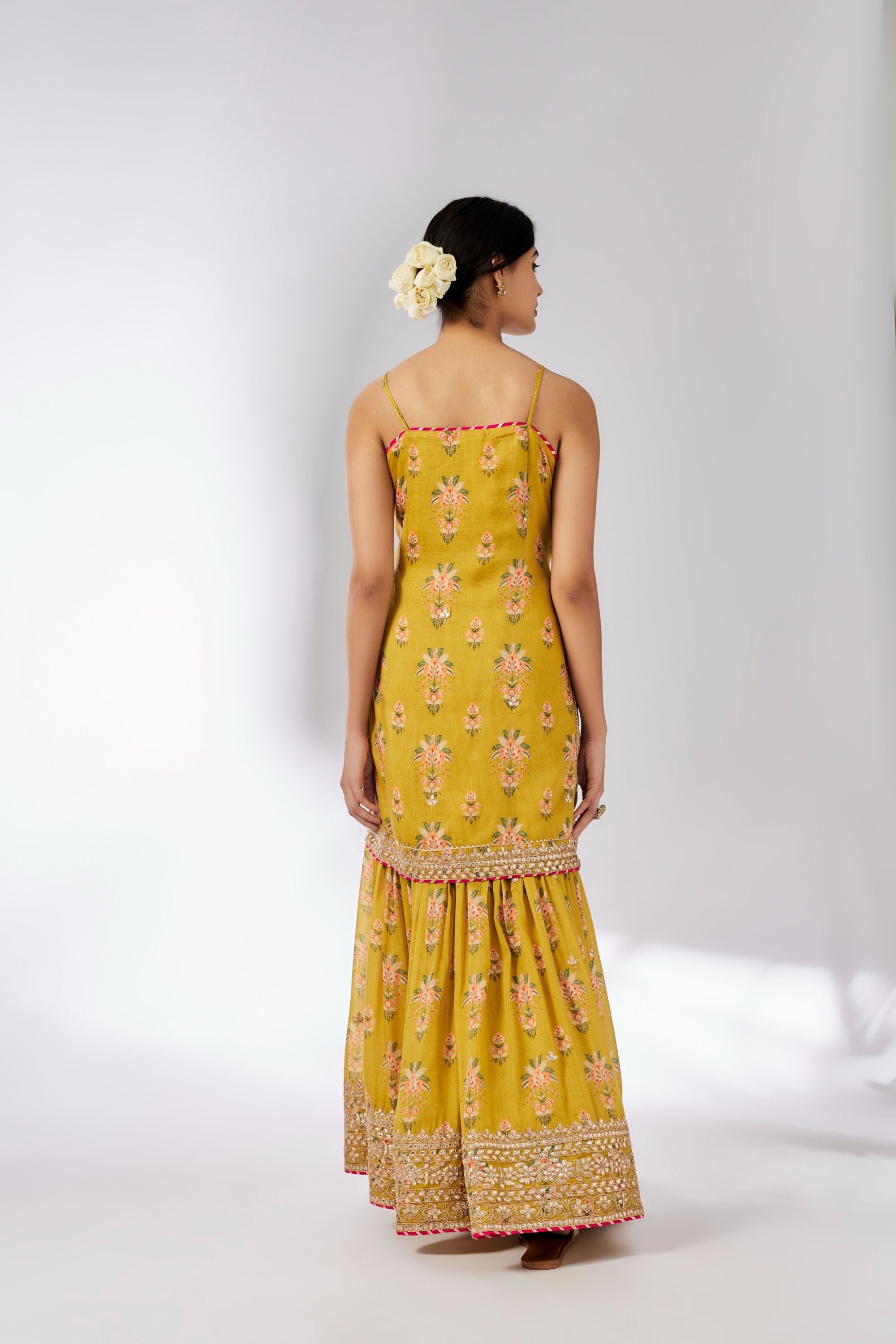 Advika Strappy Sharara set - Main Image