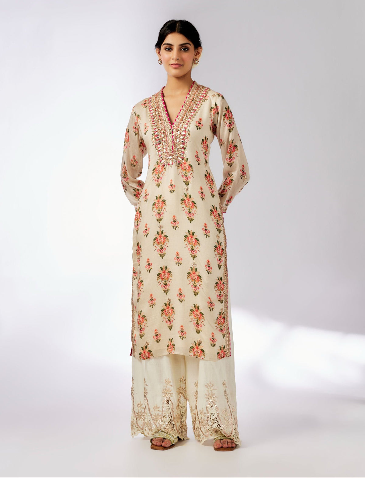 Gargi Tunic with Palazzo-Sonakshi Sinha