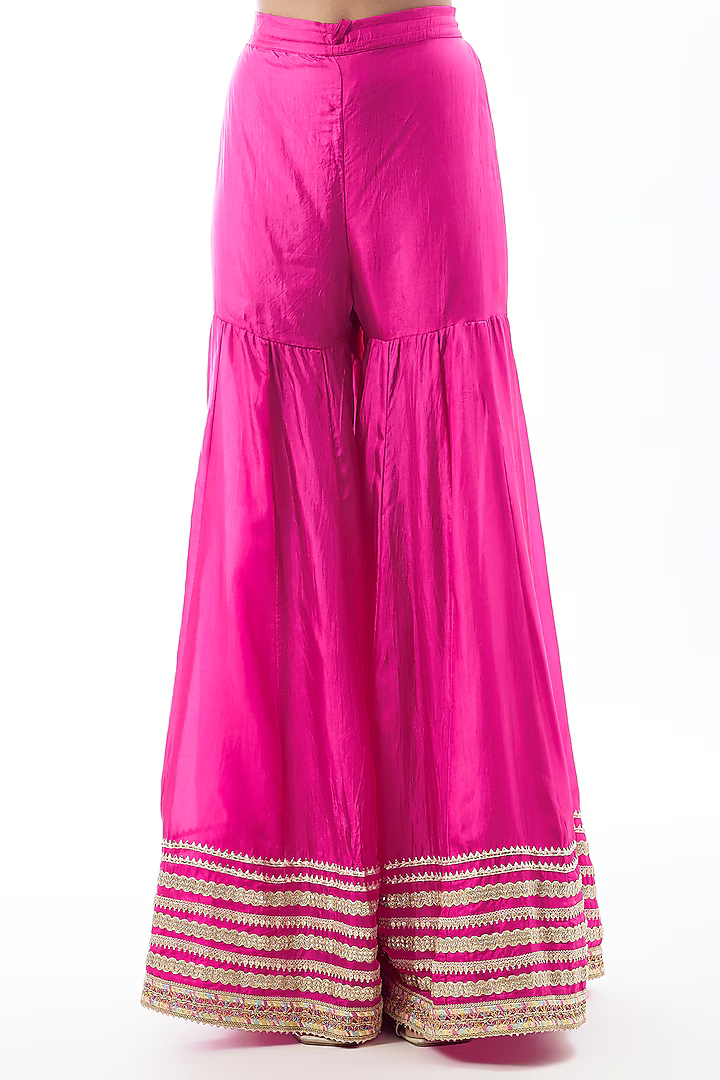 Shrushti Kaftan Sharara Set