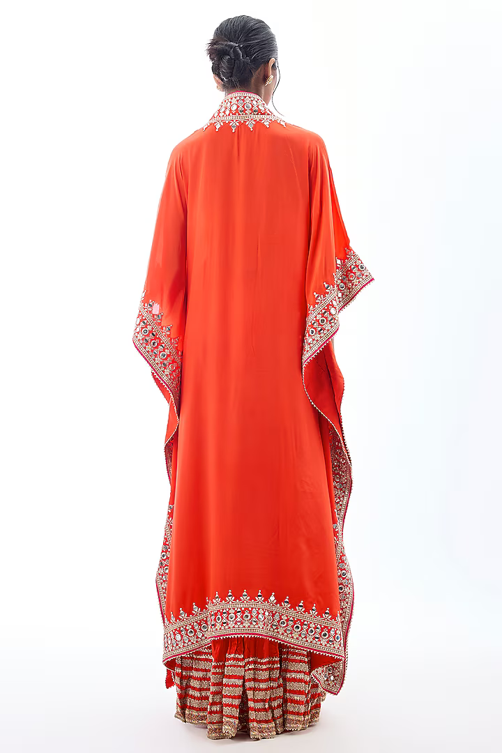 Shrushti Kaftan Sharara Set