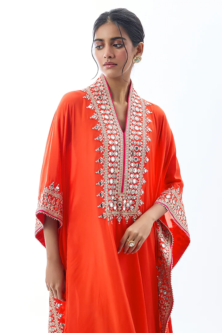 Shrushti Kaftan Sharara Set