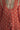 Meera Rustic Red Jacket Palazzo Set- close view