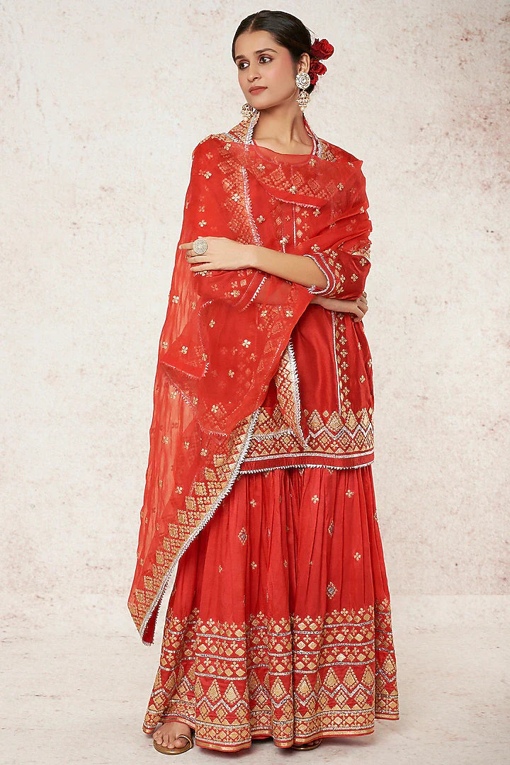 Shiddat Sharara Set