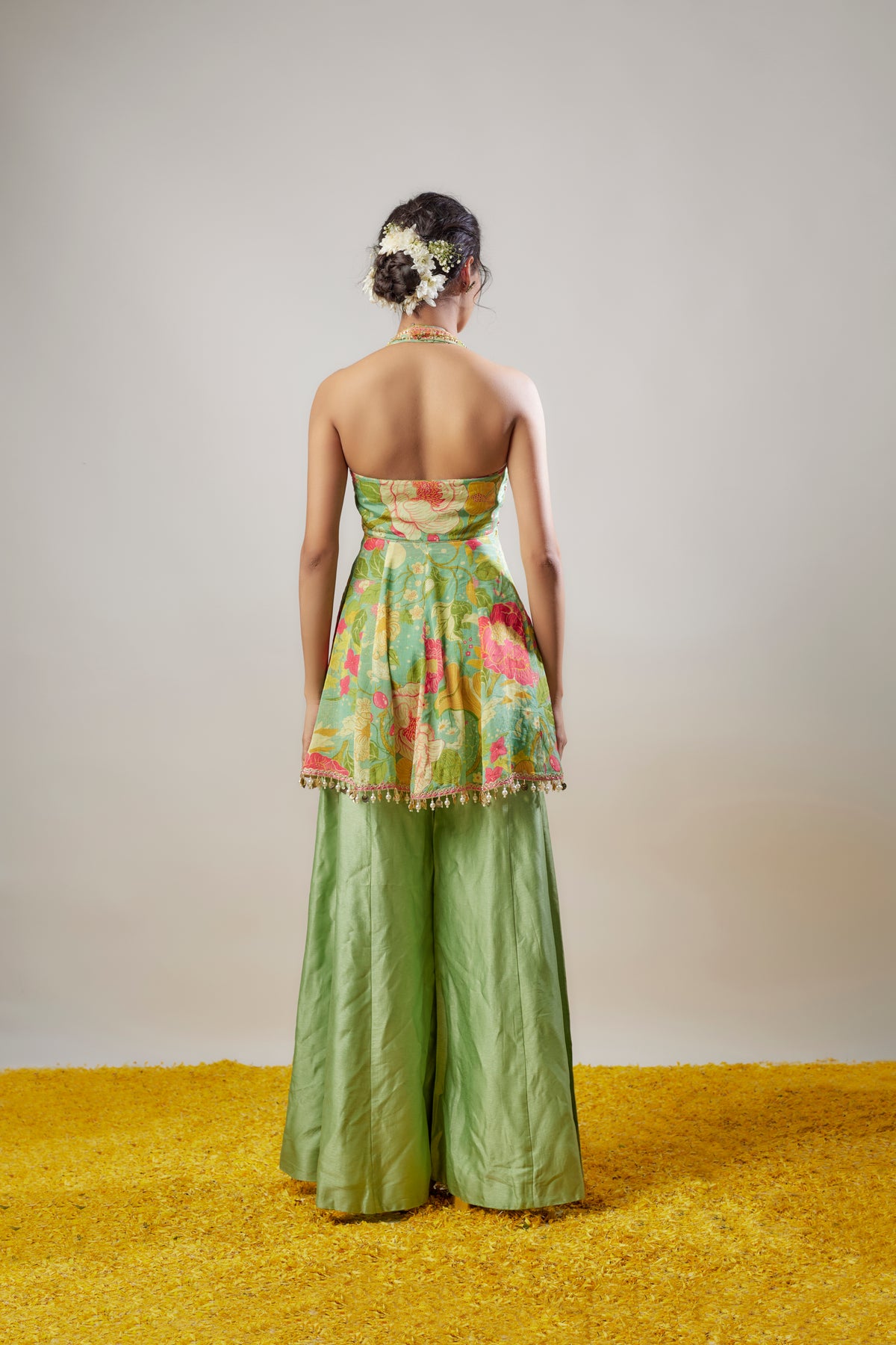 Akshara Sharara Set