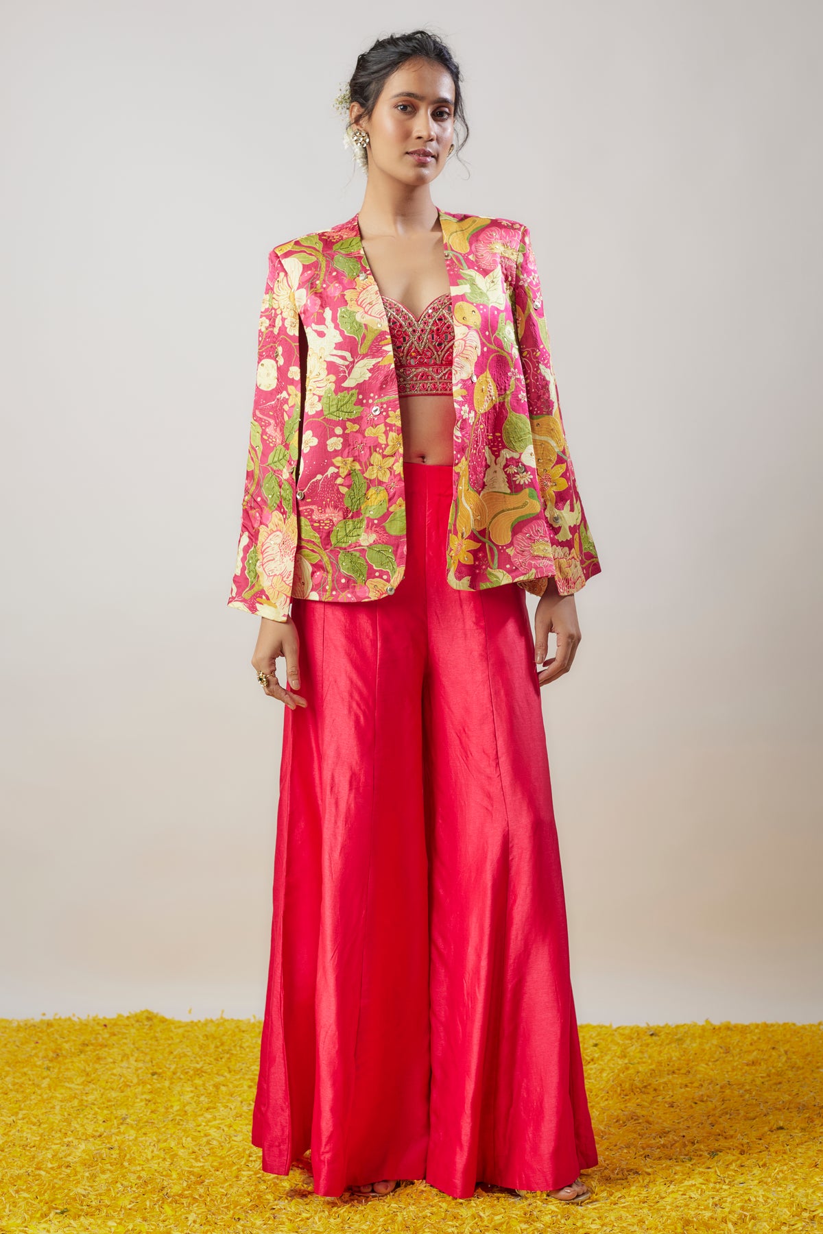 Cranberry Blazer Pant Set