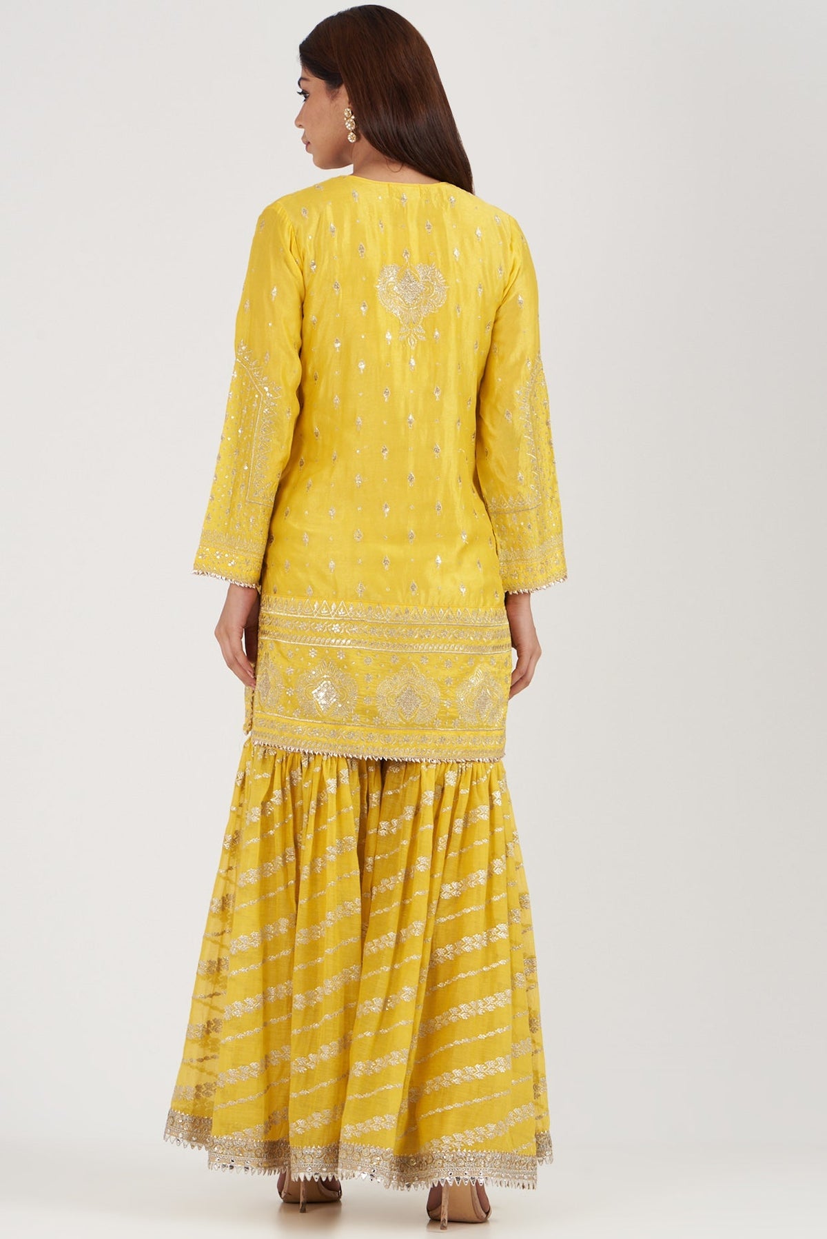 Rati with Jamdani Sharara Set