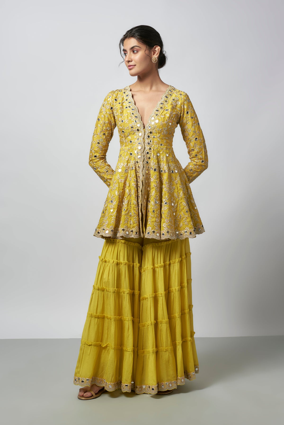 Ridhi Dogra in Zeya Sharara Set